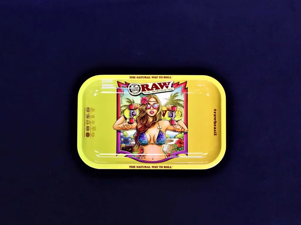 Raw Brazil V2 Rolling Tray-Small