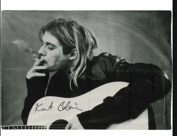 Flag- Kurt Cobain Guitar