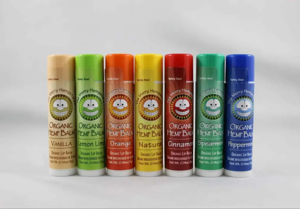 Merry Hempsters Organic Hemp Lip Balms