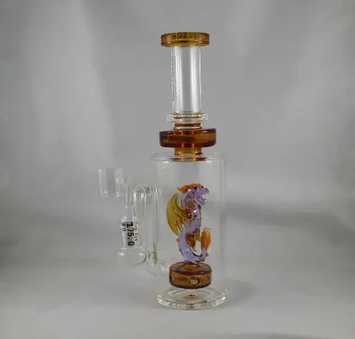 Red Eye Glass Honey Gold Dragon Rig