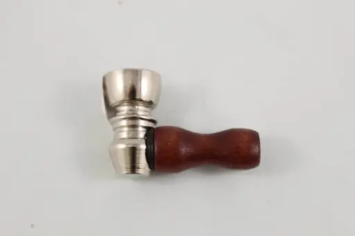 Peanut Wood & Nickel Pipe