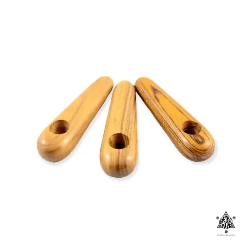 Rounded Top Plain Wood Pipe