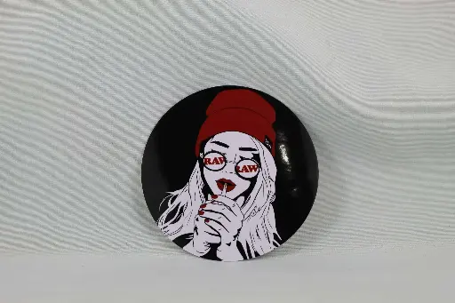 Sticker-Raw Smoking Girl