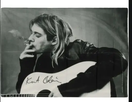 Flag- Kurt Cobain Guitar